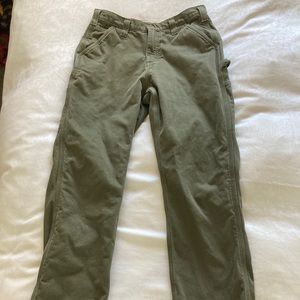 Flanel lined Carhartt work pants